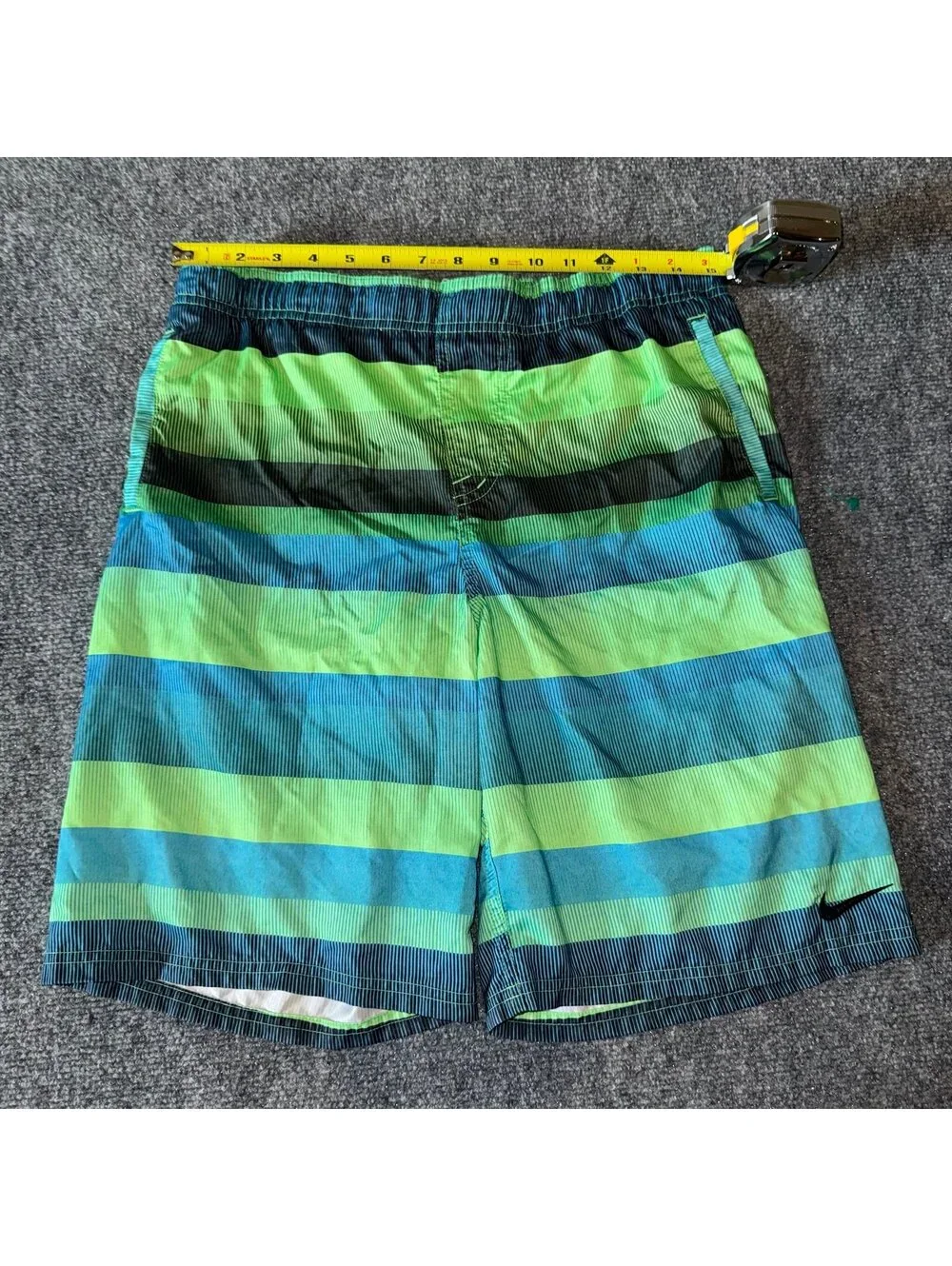 Nike Multicolor Lined Swim Trunks Mens XL Vtg y2k 90s Rare